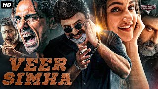 Nandamuri BalaKrishnas VEER SIMHA Hindi Dubbed Full Movie  Sreeleela Kajal A  South Action Movie [upl. by Sitruk]