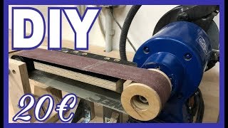 Bandschleifer selber bauen  belt sander diy  REVIEW  Repair amp Mehr [upl. by Drannek]