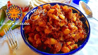 Papas con Chorizo [upl. by Alenas932]