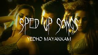 Yedho Mayakkam sped up  Billa 2 [upl. by Anuska]