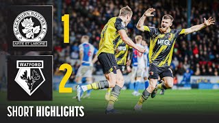 THE LATE LATE SHOW 😅  Blackburn Rovers 12 Watford  Short Highlights [upl. by Marijn]