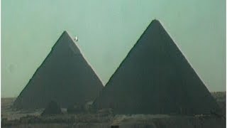 Unidentified UFO Hovering Close To The Pyramids [upl. by Elvina548]