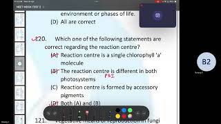 BOTANY MOCK TEST 7 DISCUSSION [upl. by Bick685]