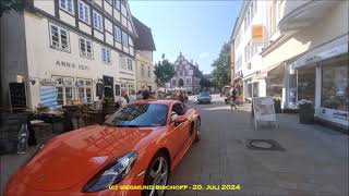 Bad Salzuflen  20 Juli 2024  Porschetreffen  Video [upl. by Esidnac644]