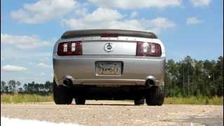 Straight Pipes Mustang GT Launch SLP LOUDMOUTHS [upl. by Namreg]