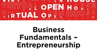 Business Fundamentals  Entrepreneurship [upl. by Chasse]