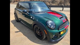 Mini R56 JCW Stage 2 Exhaust Sound quotDownpipe amp No Resonatorquot JCW Exhaust [upl. by Marmawke567]