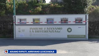 Ariano arrivano le ecoisole informatizzate In funzione dal 22 ottobre [upl. by Olegnaed]