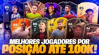 FC 24  🔥 MELHORES JOGADORES BONS E BARATOS ATÉ 100K POR POSIÇÃO  LINKER [upl. by Arok393]