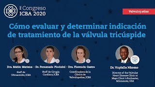 14 Cómo evaluar y determinar indicación de tratamiento de la válvula tricúspide [upl. by Aikaz]