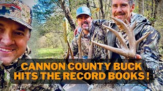 Cannon County Buck Hits The Record Books [upl. by Hudson]