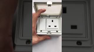 Waterproof switch socket [upl. by Flita]