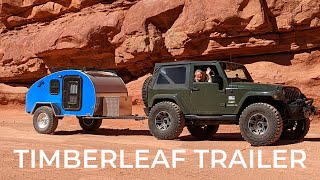 OffRoad Camping Trailer Tour  2022 Timberleaf Pika Teardrop [upl. by Yran]