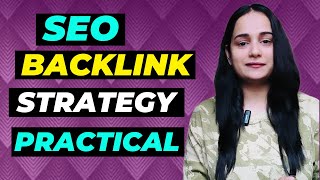 Backlinks SEO Strategy for New Websites  Practical Guide Step by Step [upl. by Auqcinahs]