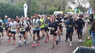 Semimarathon la grande course du grand Paris 27102024 Départ SAS 6 2H [upl. by Dusty593]