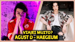 Agust D 해금 Haegeum Official MV  REACT DO MORENO [upl. by Stelu589]