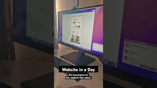 Website erstellen lassen – so gehts mit 👉 Website in a Day websiteerstellen squarespacedeutsch [upl. by Dremann]