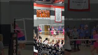 Volleyball Highlights Vs Decatur Springtown [upl. by Ma]