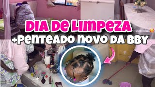 ✨Voltei✨Fiz limpeza na casa🧹Rotina capilar da bby🎀 [upl. by Broderick]