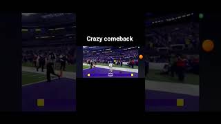 Vikings vs colts crazy comeback 😳 [upl. by Lsil]