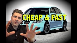 Top 10 Fast and Cheap Cars [upl. by Eelnyl291]