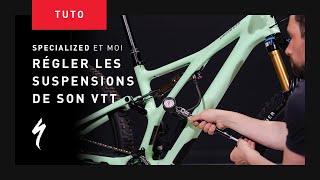 Régler les suspensions de son VTT Specialized [upl. by Naimaj]