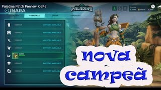 paladins inara a nova campeã 211 [upl. by Kyte876]