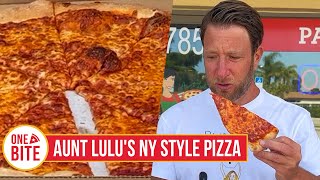 Barstool Pizza Review  Aunt Lulus NY Style Pizza Boca Raton FL [upl. by Kleeman]