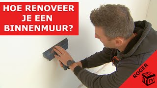 Hoe bereid je een beschadigde muur voor om te schilderen  Roger [upl. by Nylirehs]