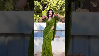 Beautiful printed green saree  Rohit fashion club [upl. by Namsu]