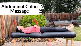 Colon Massage Constipation Bloating IBS [upl. by Adirahs]