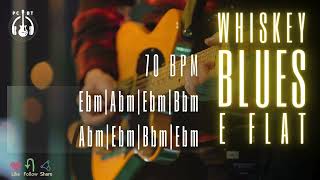 Slow Whiskey Blues Backing Track in E Flat Minor  16 Bar Swinging Whiskey Blues [upl. by Col]