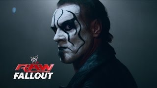 Everyone is talking about Sting  Raw Fallout  July 14 2014 [upl. by Sheff556]