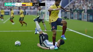 🔴ARGENTINA vs COLOMBIA EN VIVO  FINAL  Copa América 2024  PES 21 Simulation Gameplay [upl. by Dorri83]