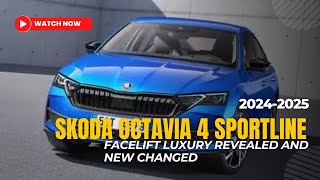 The 2024 Skoda Octavia 4 Sportline Facelift [upl. by Gilus]