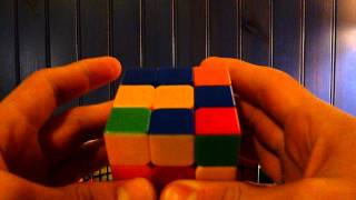 Apprendre le rubiks cube  Le deuxieme étage seconde couronne [upl. by Inahteb]