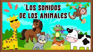 🐮🐔Canción infantil 🐾 Los sonidos de los ANIMALES 🎶 Animal Sounds 🐸🐍 For kids [upl. by Ramin]