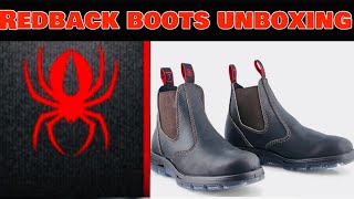 REDBACK BOOTS UNBOXING this why this is a greatest bootsbenefits [upl. by Ynahpit]