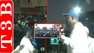 Étape Passy  Une foule extraordinaire accueille Ousmane Sonko beaucoup démotion [upl. by Anse732]