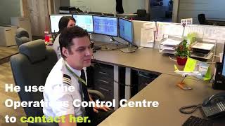 AirBaltic Pilot Proposal To His Girlfriend After L [upl. by Naamann]