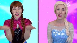 Frozen 2 Cover Songs In Real Life ELSA and ANNA Sing FROZEN 2 MUSIC  Etsy Petsy Kids [upl. by Imoyn950]