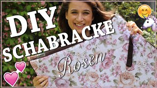 DIY SCHABRACKE selber nähen ✮ Blumenstoff  Rosenmuster ♥ Pimp my Schabracke [upl. by Aserat104]