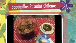 Sopaipillas Pasadas Chilenas 1m4v [upl. by Arlana]