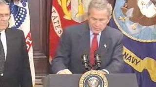 Bush Never Stops Thinking About New Ways to Harm America [upl. by Cleon960]