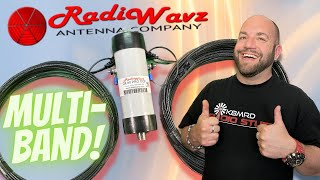 RadioWavz DX 80 Pro Line OCFD Ham Radio Antenna [upl. by Nosrac]