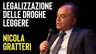 Nicola Gratteri sulla legalizzazione delle droghe leggere [upl. by Denzil]