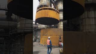 COKE OVEN BY PRODUCTSCURBING AREAAMMONIA CIRCULATION TANK REPLACEMENT WORK [upl. by Ainadi]