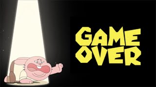 The Amazing World of Gumball Remote Fu  Game Over Compilation [upl. by Aicnelav]