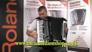 Excelsior 940 120 Bass Accordion [upl. by Ilsel]