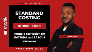 Standard Costing  Introduction [upl. by Verbenia550]